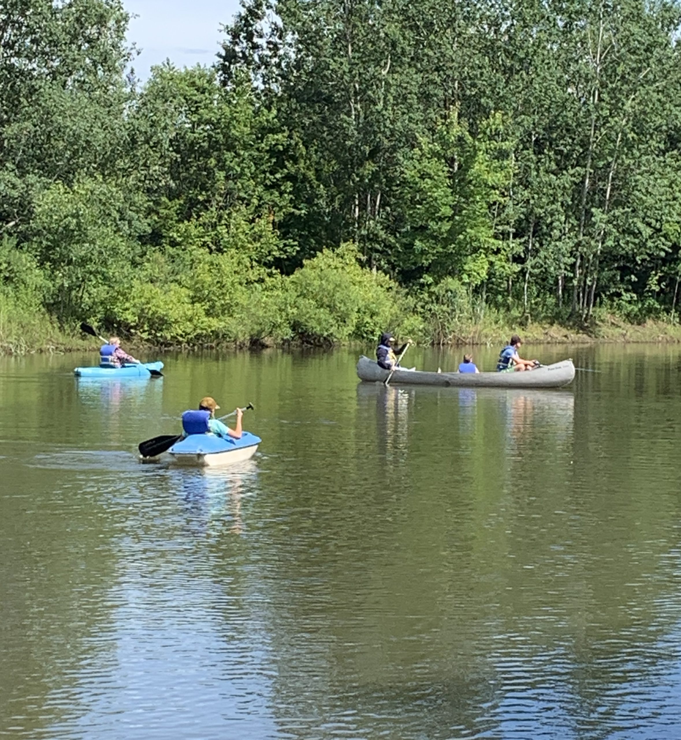Kayaking and Canoeing at Youth Adventure Camp (YAC)