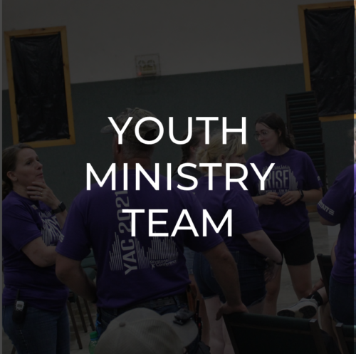 Youth Ministry Team (YMT) Menu Icon